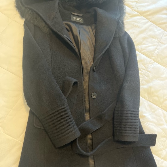 Sentaler Alpaca fur black Xsmall jacket. - Picture 7 of 7